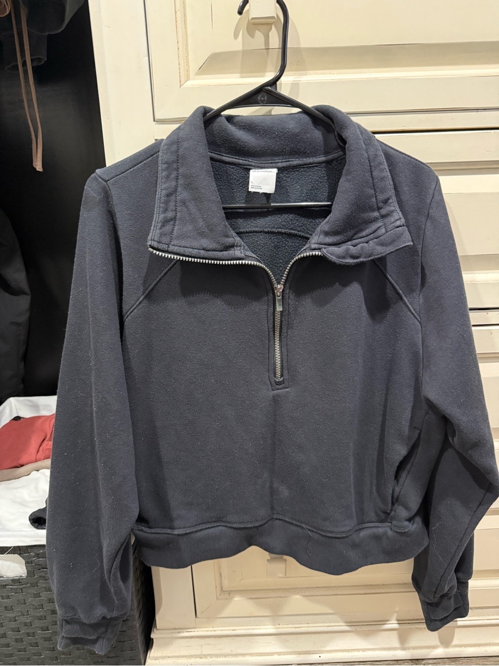 all in motion women’s Half-Zip Pullover - black